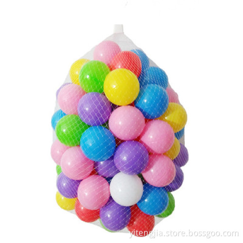 White round sealed net bag in bundle